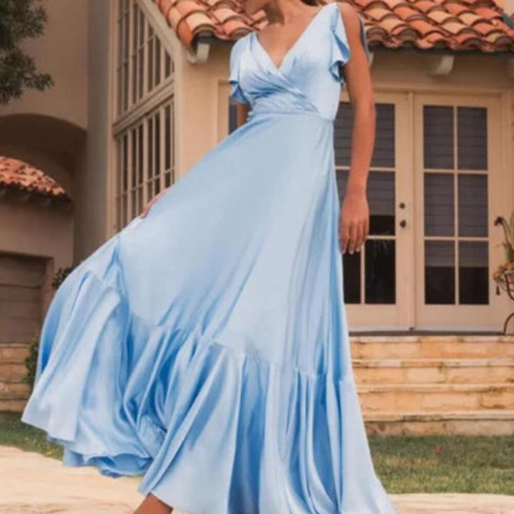 Nwt Macduggal Pink Maxi Dress